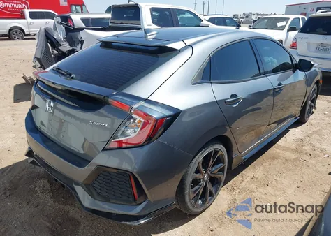 2018 Honda Civic Sport из США, поврежденный, VIN SHHFK7H4XJU231834